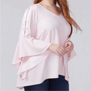 🆕EUC Gorgeous Lane Bryant Kimono Sleeve Blouse - 26/28